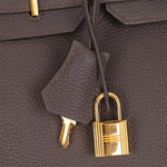 Hermès 2016 Etain Togo Birkin 30 GHW - FashioNica