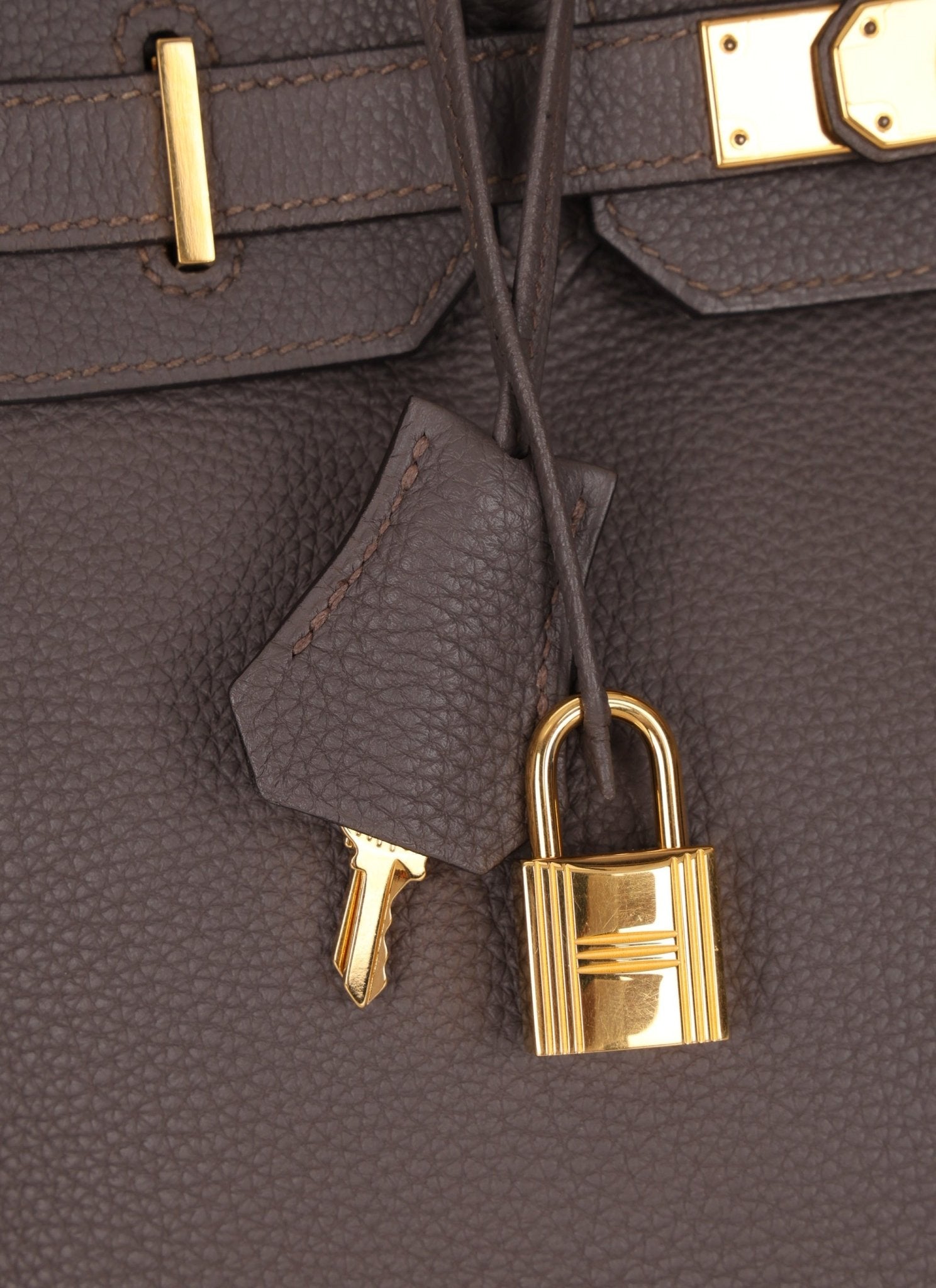 Hermès 2016 Etain Togo Birkin 30 GHW - FashioNica