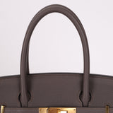 Hermès 2016 Etain Togo Birkin 30 GHW - FashioNica