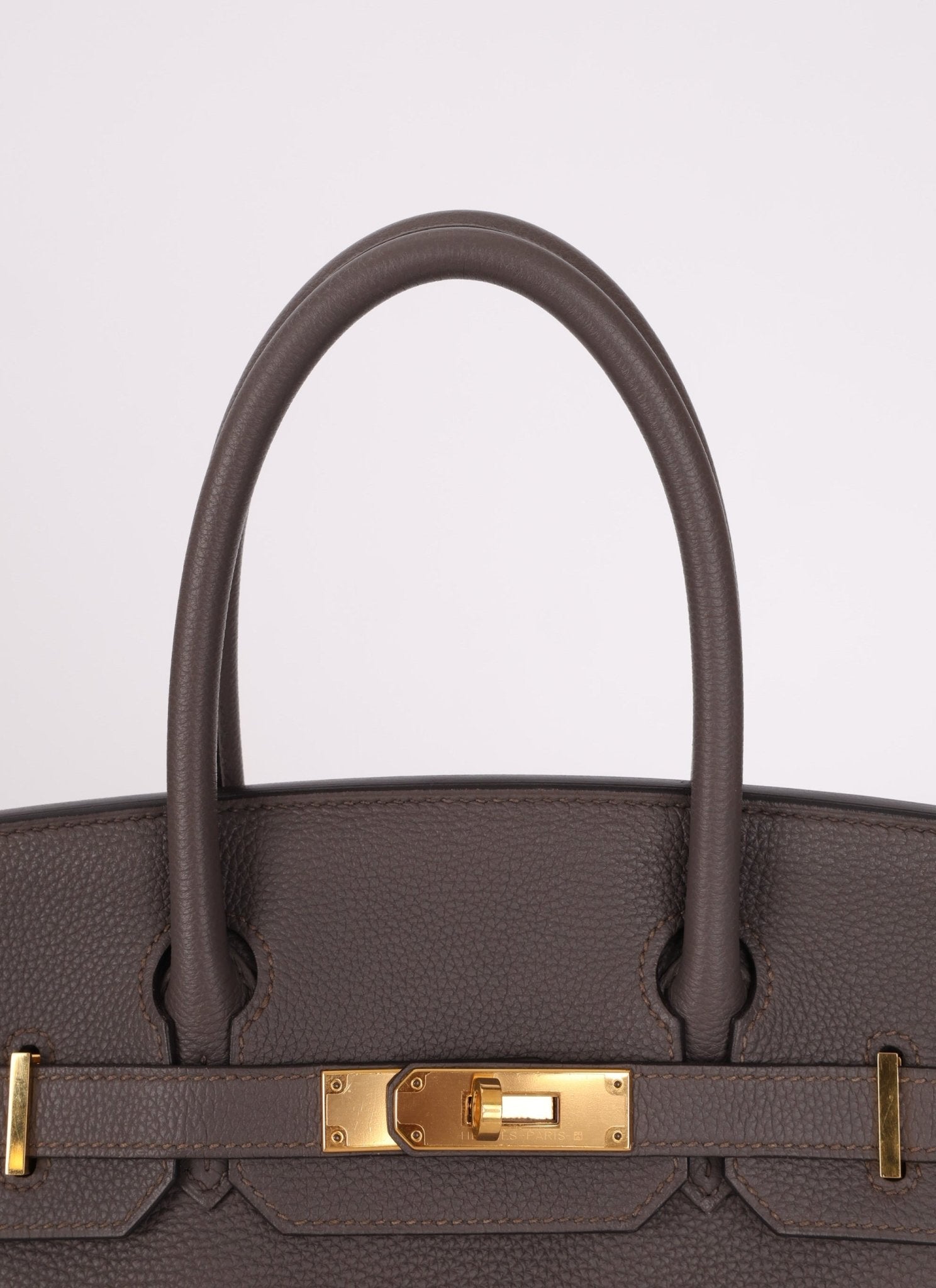 Hermès 2016 Etain Togo Birkin 30 GHW - FashioNica
