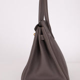 Hermès 2016 Etain Togo Birkin 30 GHW - FashioNica