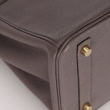 Hermès 2016 Etain Togo Birkin 30 GHW - FashioNica