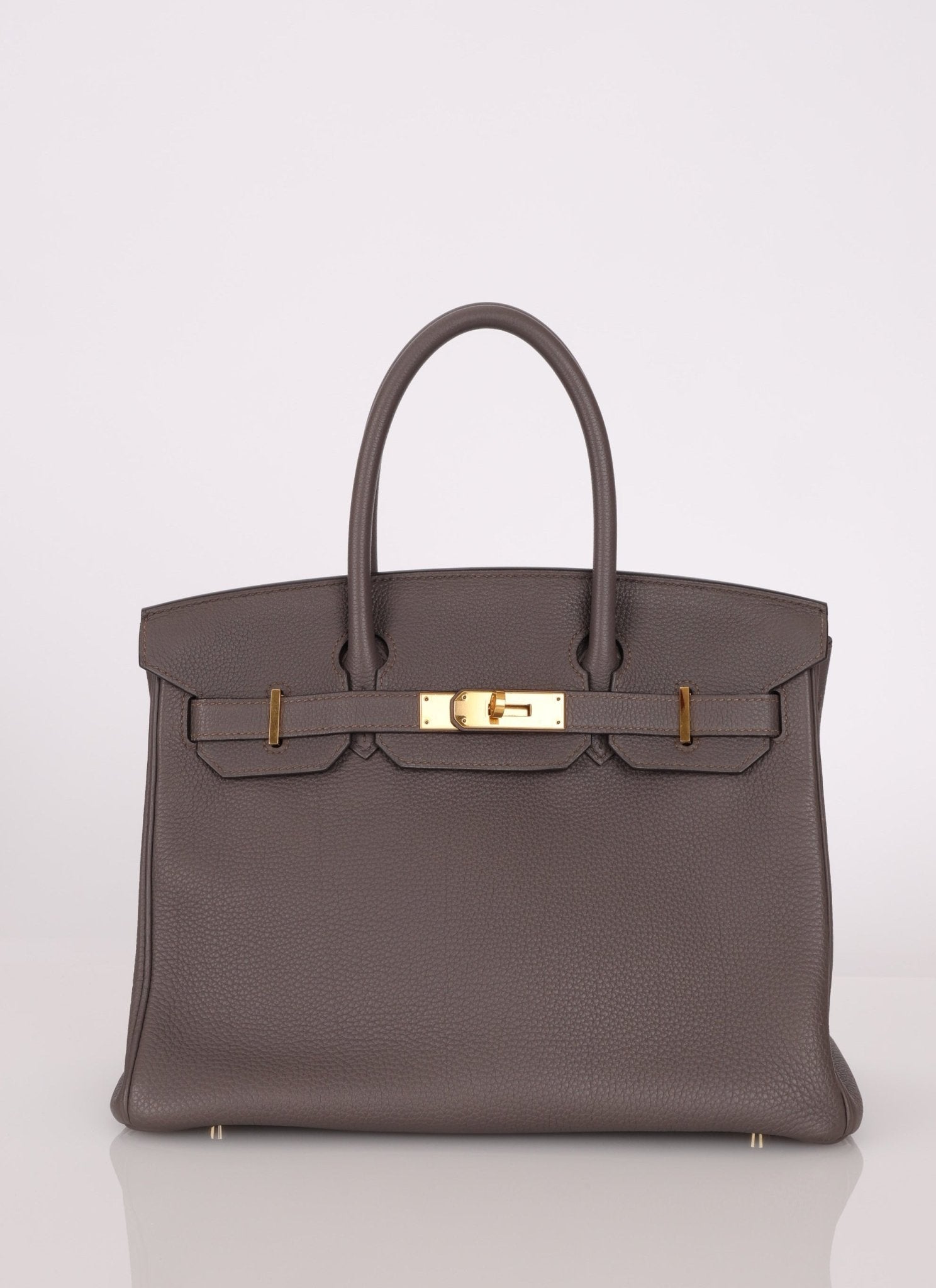 Hermès 2016 Etain Togo Birkin 30 GHW - FashioNica