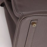 Hermès 2016 Etain Togo Birkin 30 GHW - FashioNica