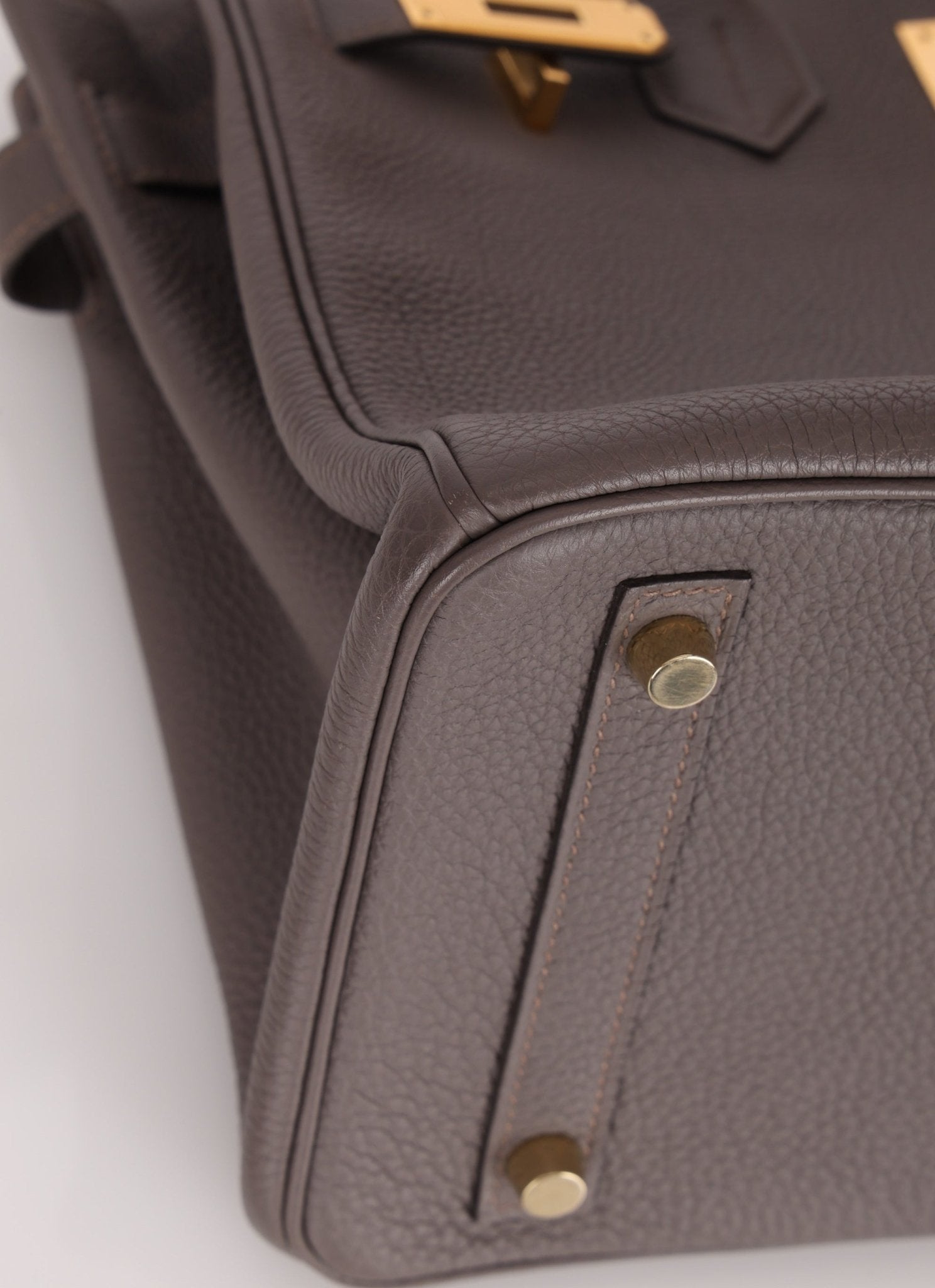 Hermès 2016 Etain Togo Birkin 30 GHW - FashioNica