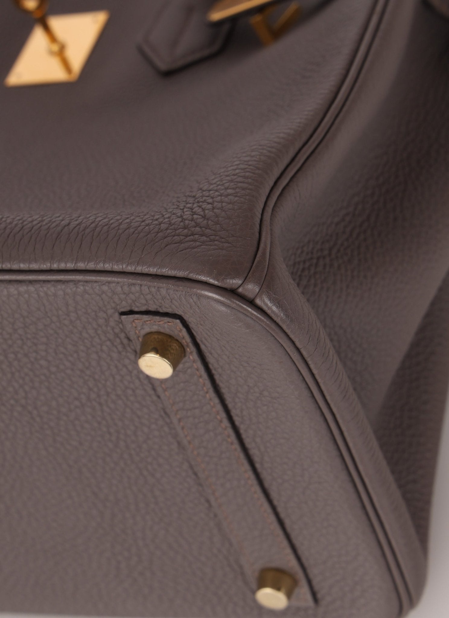 Hermès 2016 Etain Togo Birkin 30 GHW - FashioNica