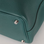 Hermès 2017 Malachite Clemence Picotin 18 PHW - FashioNica