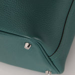 Hermès 2017 Malachite Clemence Picotin 18 PHW - FashioNica