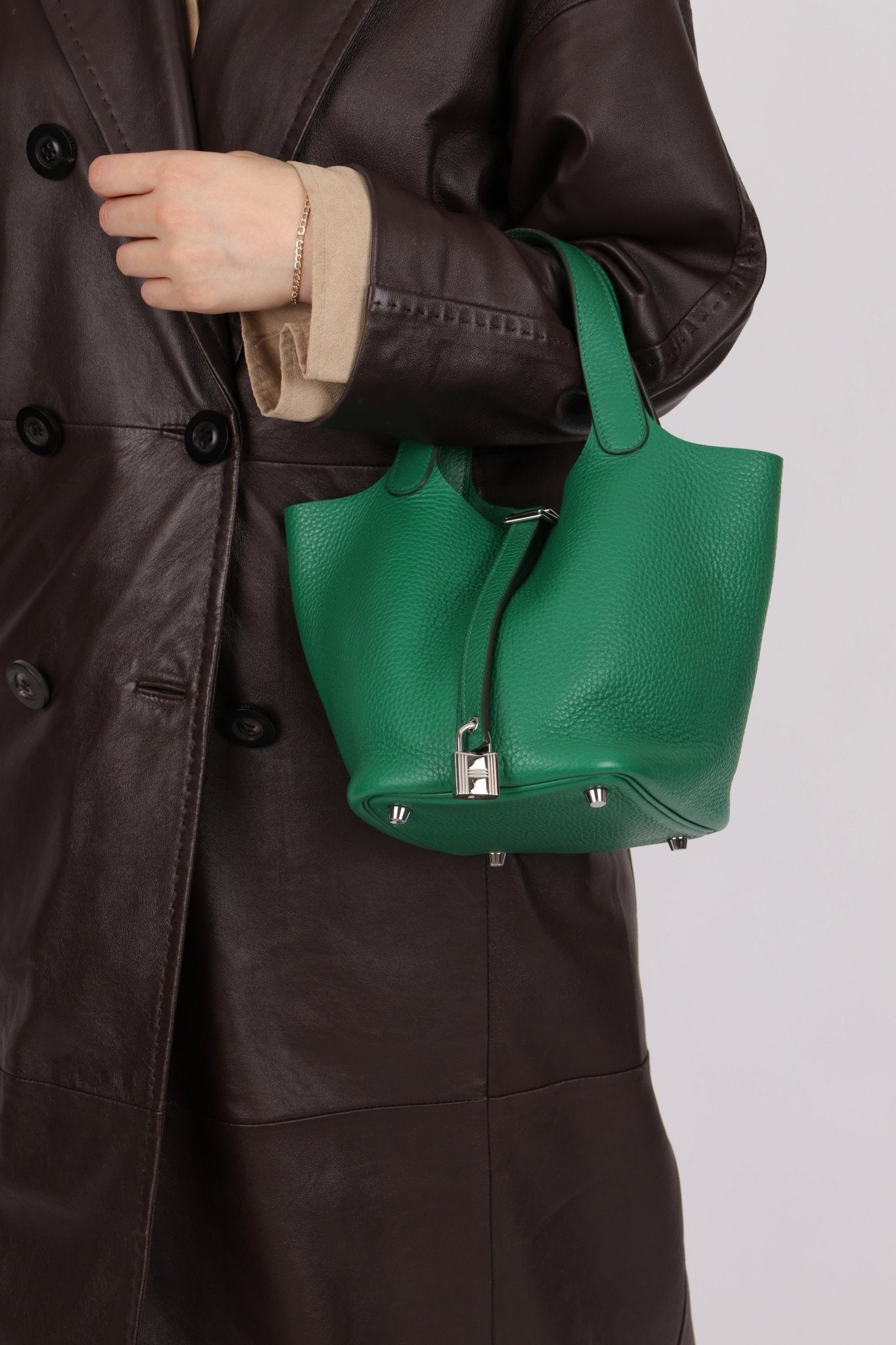 Hermès 2017 Vert Vertigo Clemence Picotin 18 PHW - FashioNica