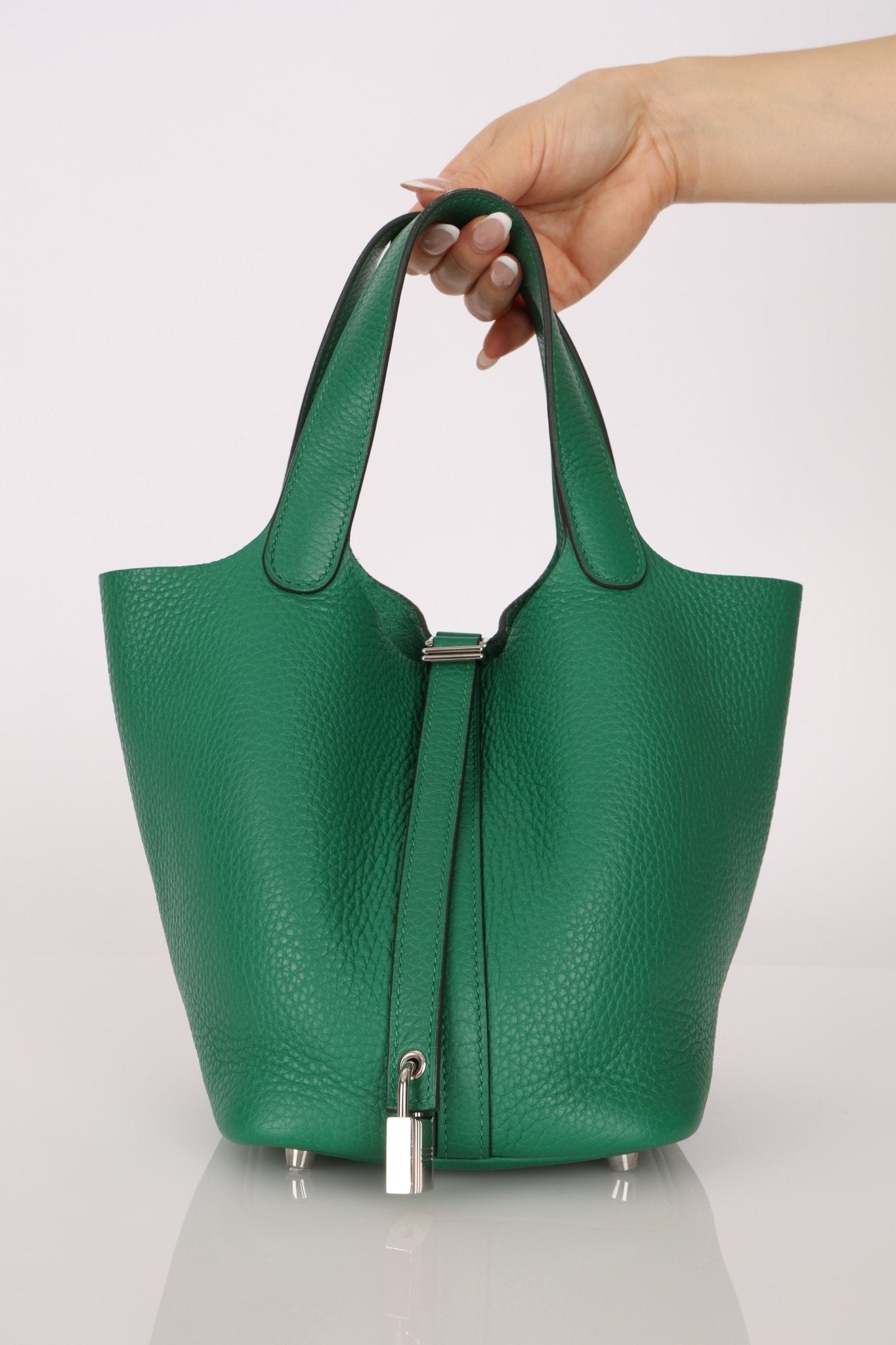 Hermès 2017 Vert Vertigo Clemence Picotin 18 PHW - FashioNica