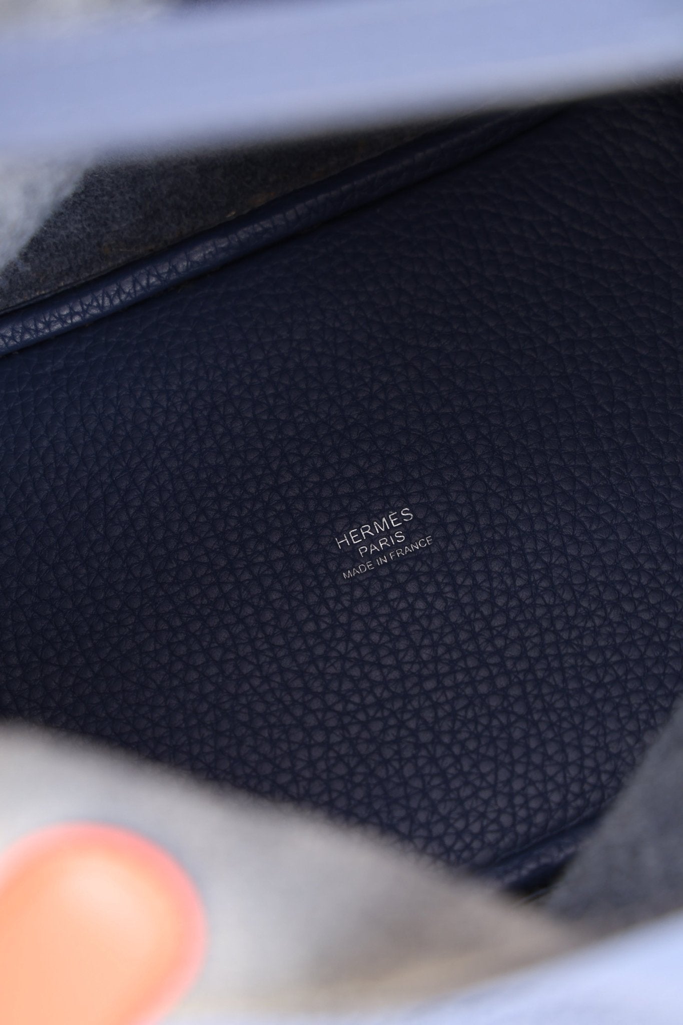 Hermès 2018 Bleu Brighton Capucine Taurillon Clemence and Swift Éclat Picotin Lock 18 PHW - FashioNica