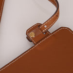 Hermes 2018 Gold Epsom Kelly Long Wallet with Custom Strap GHW - FashioNica