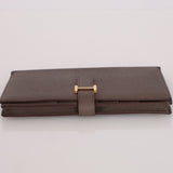Hermès 2019 Etoupe Epsom Bearn Wallet - FashioNica