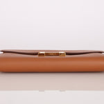 Hermès 2019 Gold Evercolor Constance Wallet GHW w Custom Strap - FashioNica