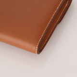 Hermès 2019 Gold Evercolor Constance Wallet GHW w Custom Strap - FashioNica