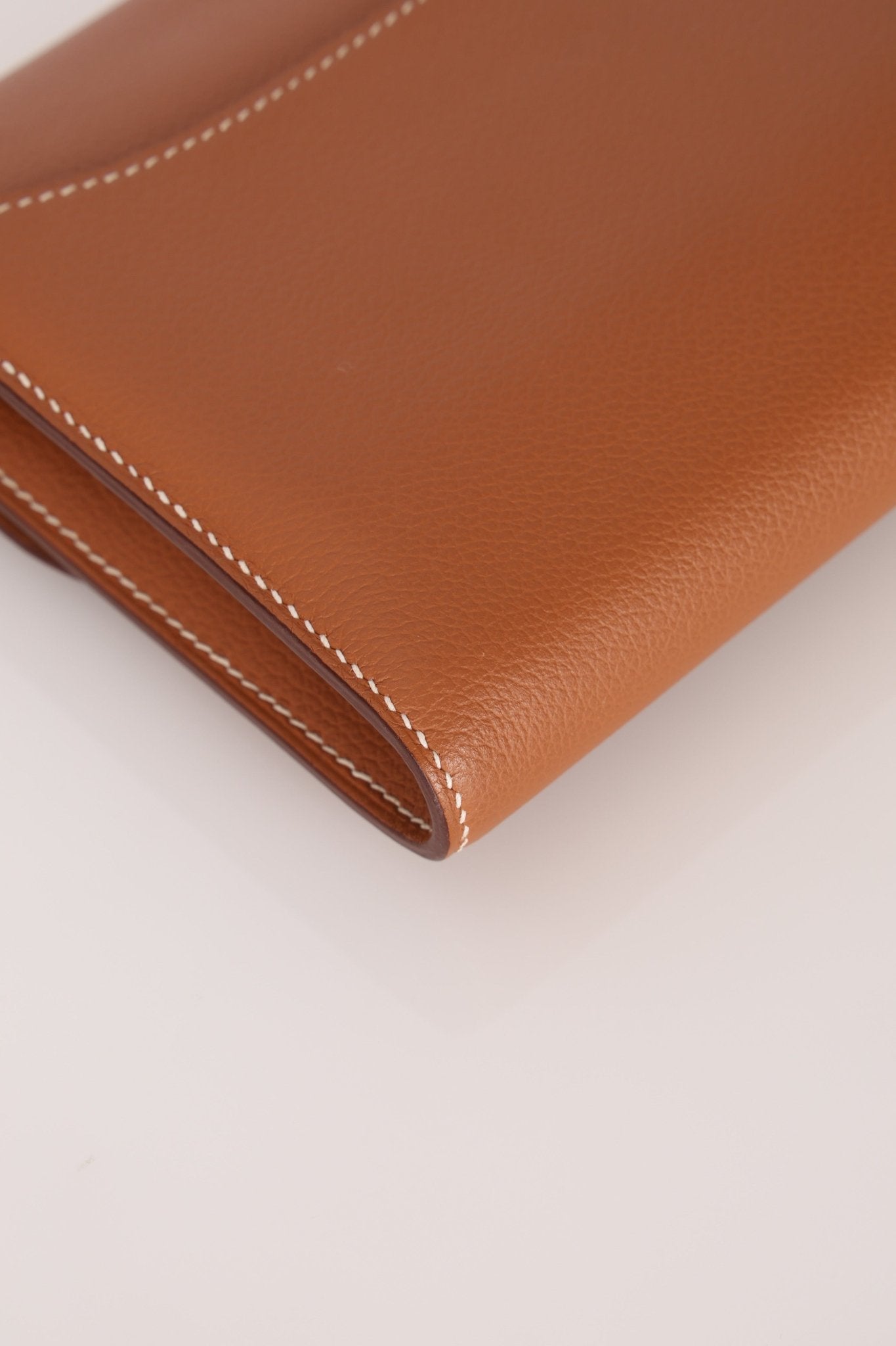 Hermès 2019 Gold Evercolor Constance Wallet GHW w Custom Strap - FashioNica