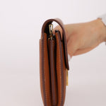 Hermès 2019 Gold Evercolor Constance Wallet GHW w Custom Strap - FashioNica