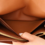 Hermès 2019 Gold Evercolor Constance Wallet GHW w Custom Strap - FashioNica