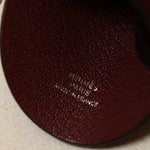 Hermès 2019 Rouge Sellier Epsom Mirror Bag Charm - FashioNica