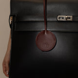 Hermès 2019 Rouge Sellier Epsom Mirror Bag Charm - FashioNica
