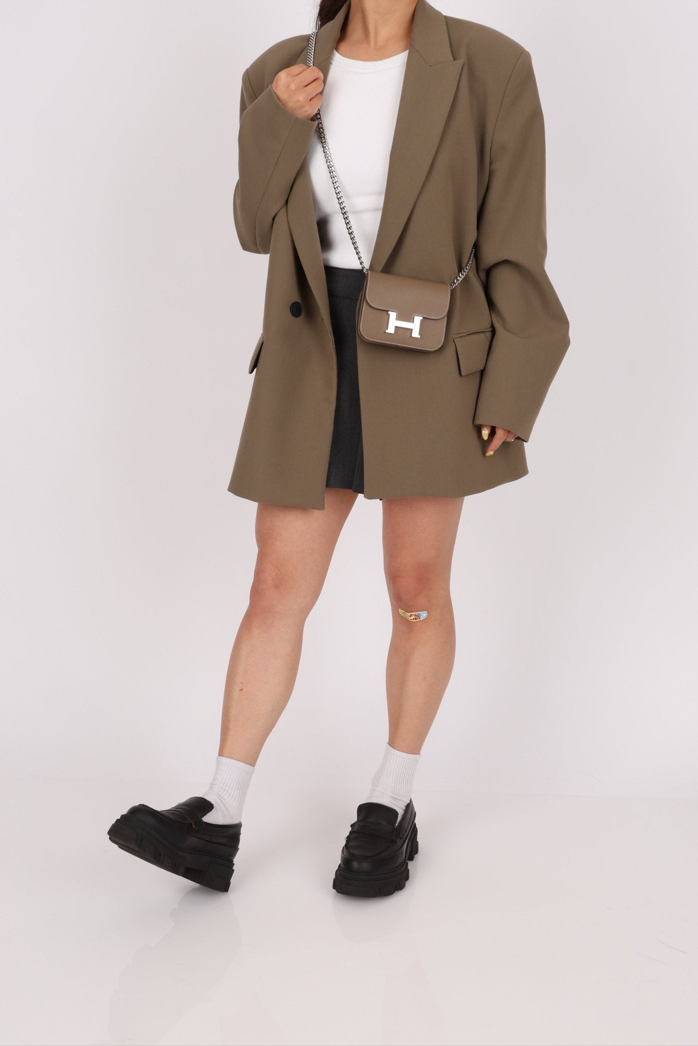 Hermès 2020 Etoupe Epsom Constance Slim Wallet PHW - FashioNica