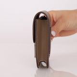 Hermès 2020 Etoupe Epsom Constance Slim Wallet PHW - FashioNica