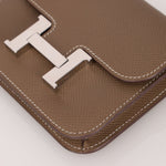Hermès 2020 Etoupe Epsom Constance Slim Wallet PHW - FashioNica