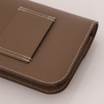 Hermès 2020 Etoupe Epsom Constance Slim Wallet PHW - FashioNica