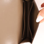 Hermès 2020 Etoupe Epsom Constance Slim Wallet PHW - FashioNica