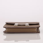Hermès 2020 Etoupe Epsom Constance Slim Wallet PHW - FashioNica