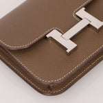 Hermès 2020 Etoupe Epsom Constance Slim Wallet PHW - FashioNica