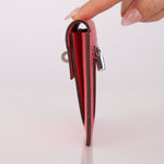 Hermès 2020 Rose Azalee Chevre Mysore Kelly Pocket Compact Wallet PHW - FashioNica