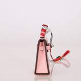 Hermès 2020 Sakura Tadelakt Micro Kelly Twilly Bag Charm - FashioNica