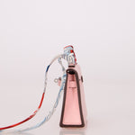 Hermès 2020 Sakura Tadelakt Micro Kelly Twilly Bag Charm - FashioNica