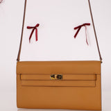 Hermès 2020 Sesame Epsom Kelly To Go GHW - FashioNica