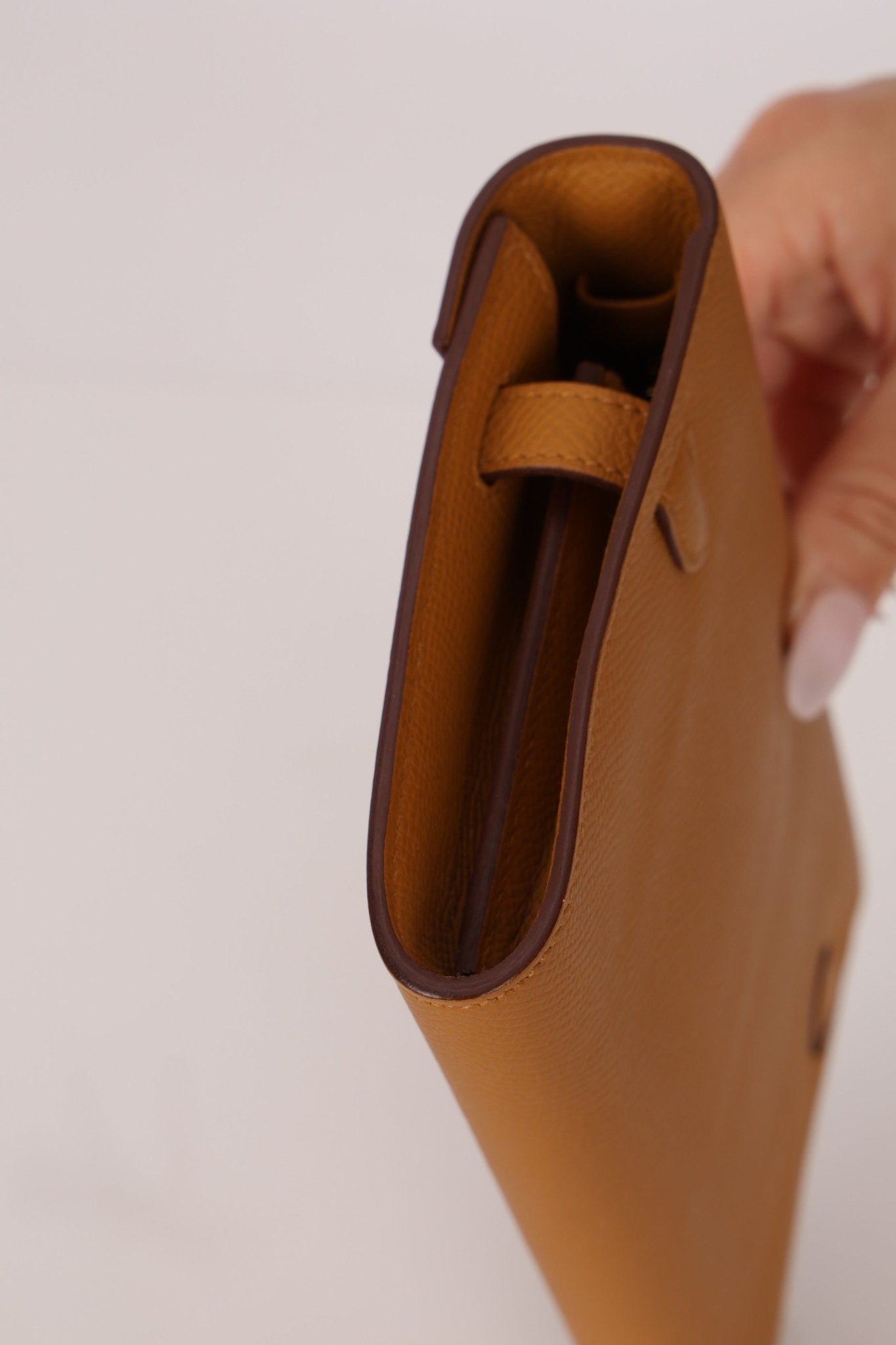 Hermès 2020 Sesame Epsom Kelly To Go GHW - FashioNica