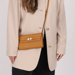 Hermès 2020 Sesame Epsom Kelly To Go GHW - FashioNica