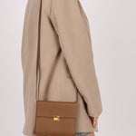 Hermès 2021 Beige De Walmer Epsom Clic Wallet on Strap GHW - FashioNica