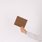 Hermès 2021 Beige De Walmer Epsom Clic Wallet on Strap GHW - FashioNica