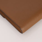 Hermès 2021 Beige De Walmer Epsom Clic Wallet on Strap GHW - FashioNica