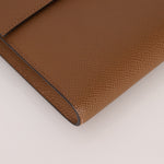 Hermès 2021 Beige De Walmer Epsom Clic Wallet on Strap GHW - FashioNica