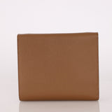 Hermès 2021 Beige De Walmer Epsom Clic Wallet on Strap GHW - FashioNica