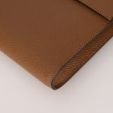 Hermès 2021 Beige De Walmer Epsom Clic Wallet on Strap GHW - FashioNica