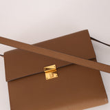Hermès 2021 Beige De Walmer Epsom Clic Wallet on Strap GHW - FashioNica