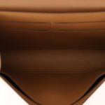 Hermès 2021 Beige De Walmer Epsom Clic Wallet on Strap GHW - FashioNica