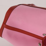 Hermès 2021 Bubblegum Toile Militaire Vache Country Garden Party 30 - FashioNica