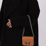 Hermès 2021 Constance Slim Wallet w/ zip cardholder w/ chain - FashioNica