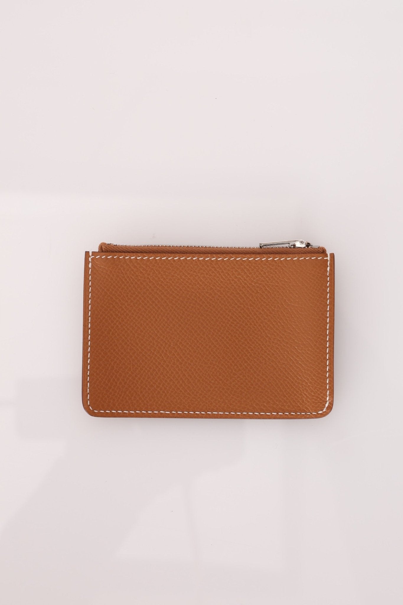 Hermès 2021 Constance Slim Wallet w/ zip cardholder w/ chain - FashioNica