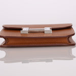 Hermès 2021 Constance Slim Wallet w/ zip cardholder w/ chain - FashioNica