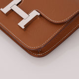 Hermès 2021 Constance Slim Wallet w/ zip cardholder w/ chain - FashioNica